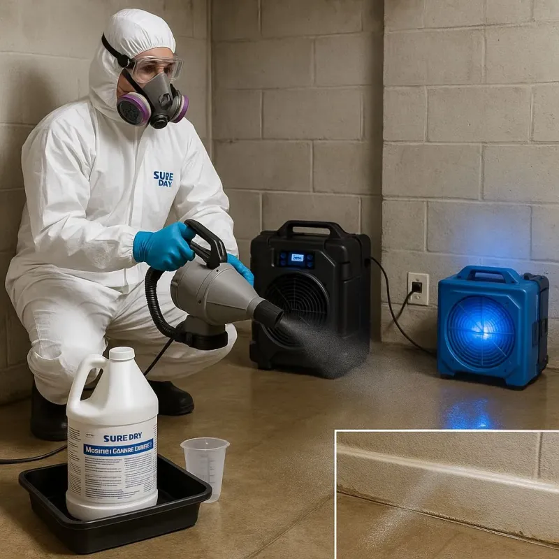 Sanitization and Odor Removal process in Breezy Point, MN