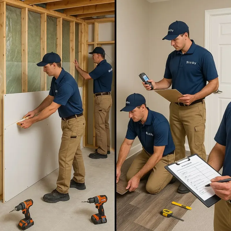 Repairs and Reconstruction process in Breezy Point, MN